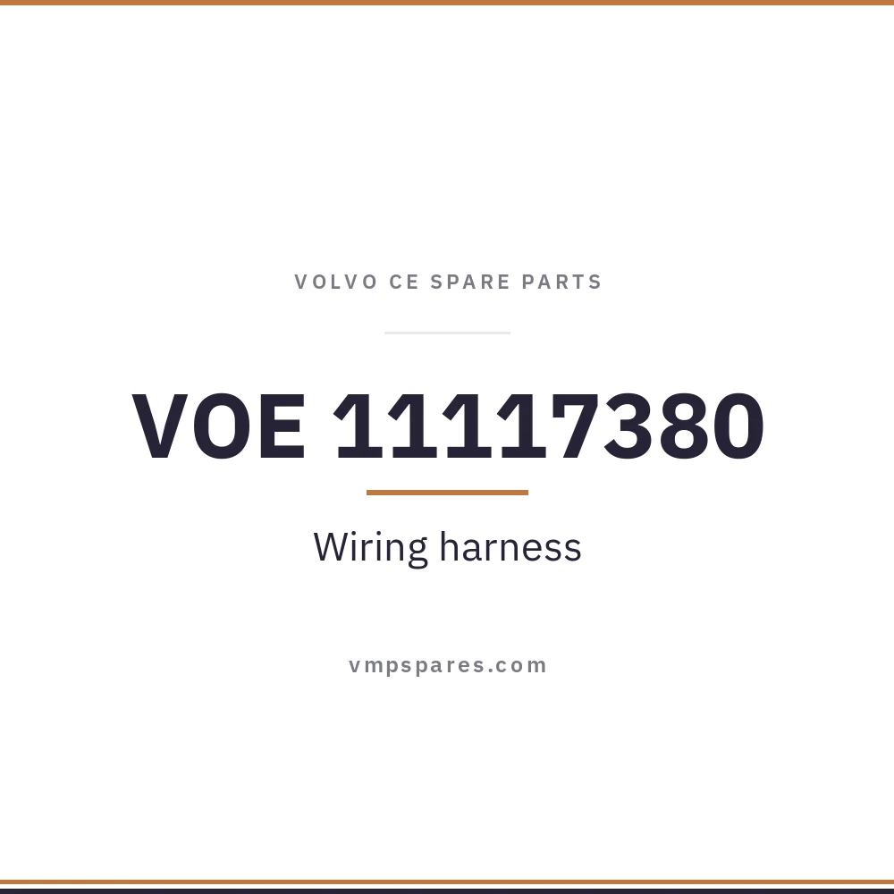 VOE 11117380 – Wiring harness