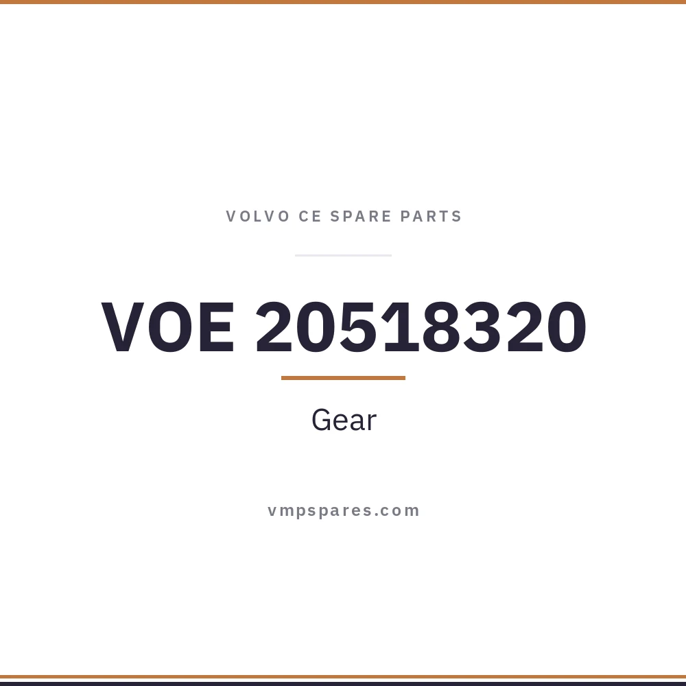 VOE 20518320 – Gear