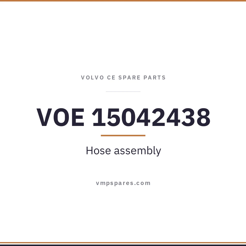 VOE 15042438 – Hose assembly