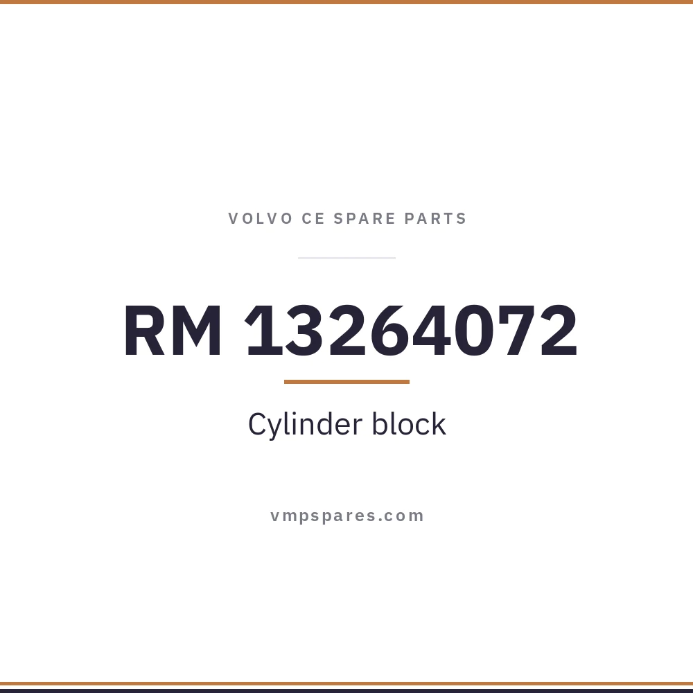 RM 13264072 – Cylinder block