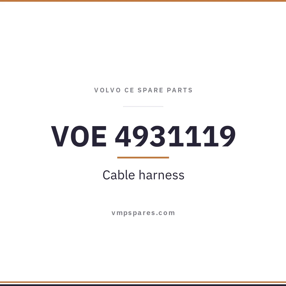 VOE 4931119 – Cable harness