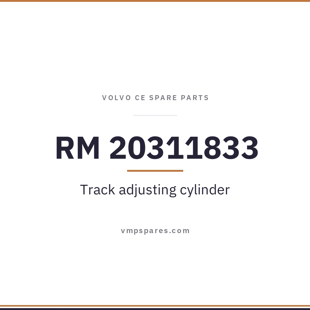 RM 20311833 – Track adjusting cylinder