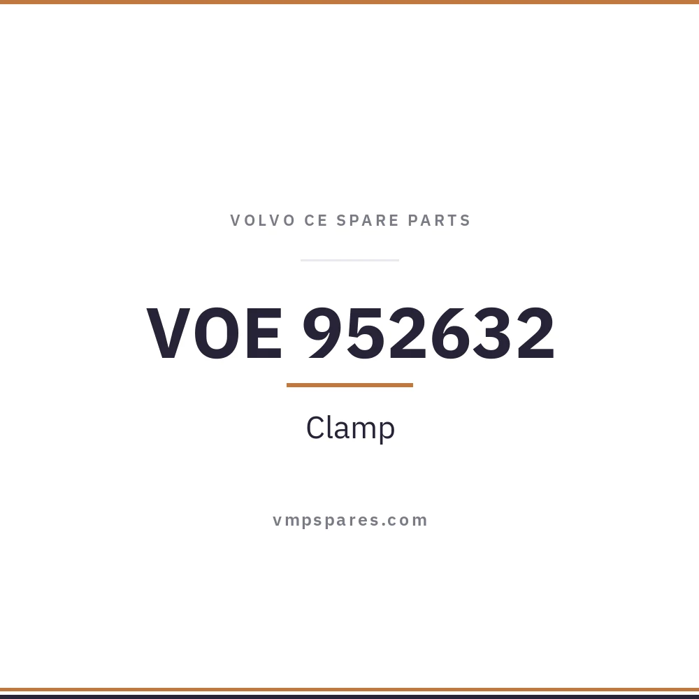 VOE 952632 – Clamp