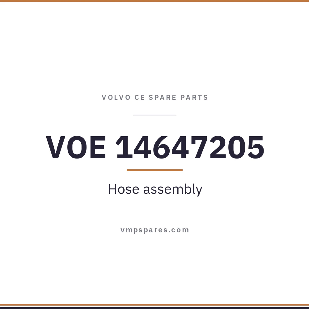 VOE 14647205 – Hose assembly