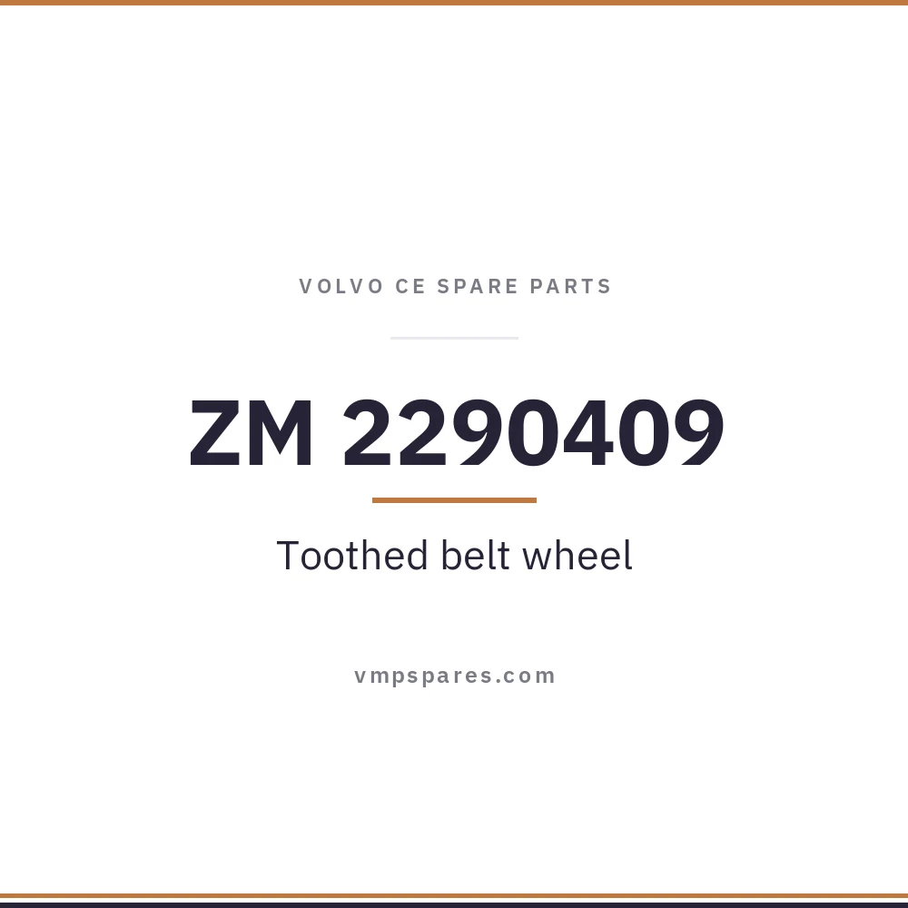 ZM 2290409 – Toothed belt wheel