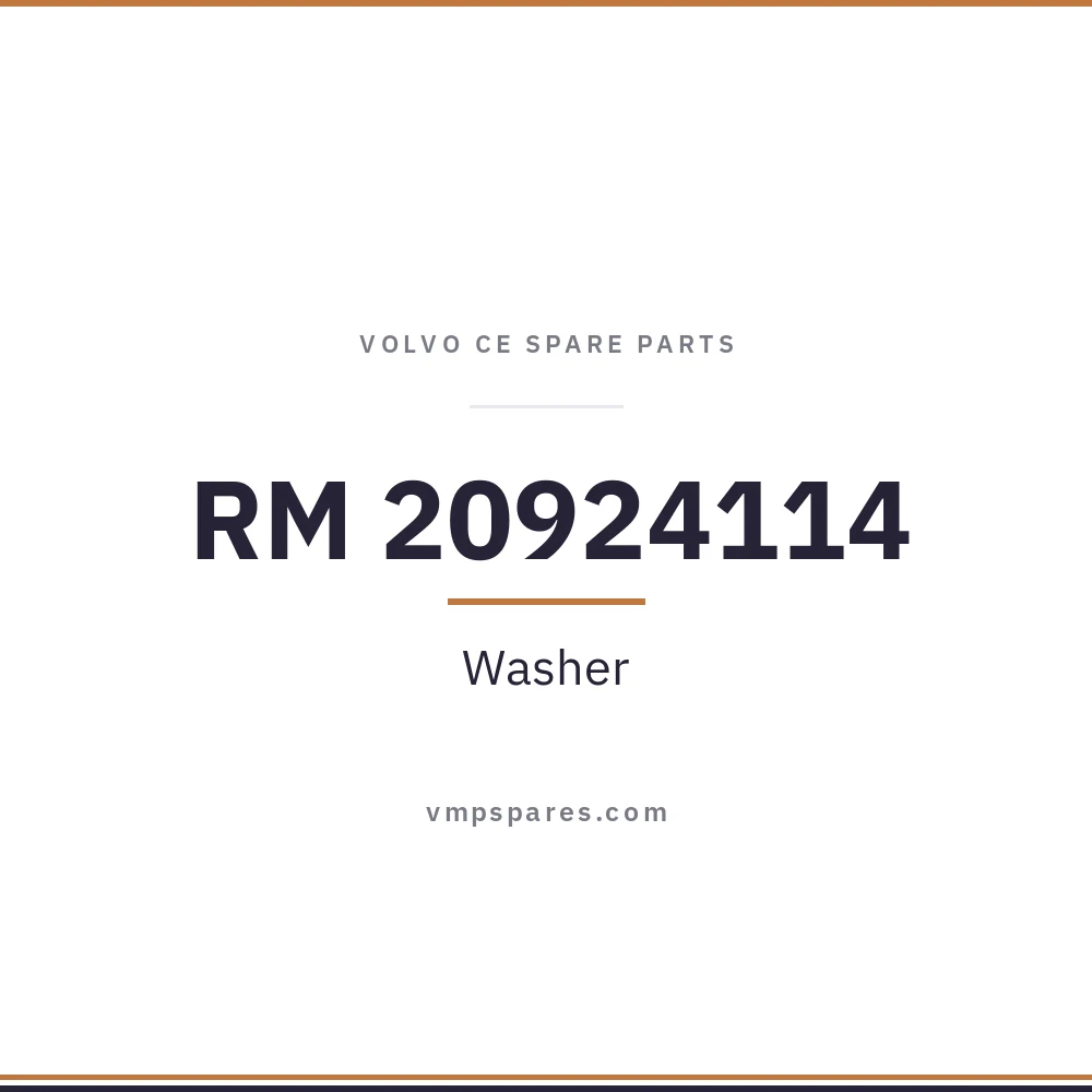 RM 20924114 – Washer