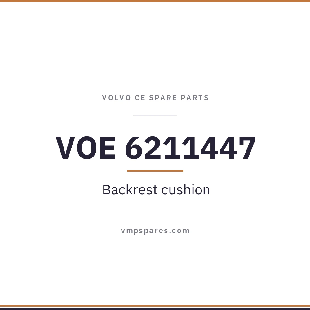 VOE 6211447 – Backrest cushion
