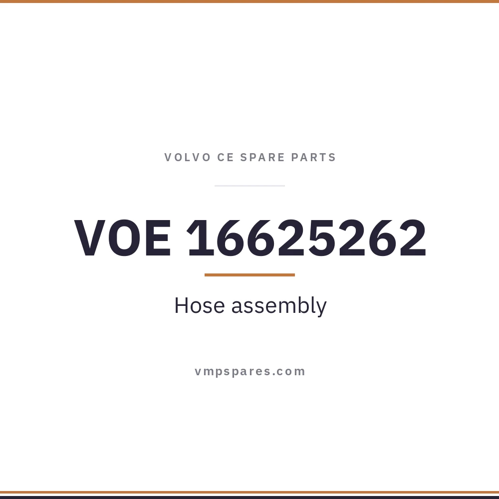 VOE 16625262 – Hose assembly