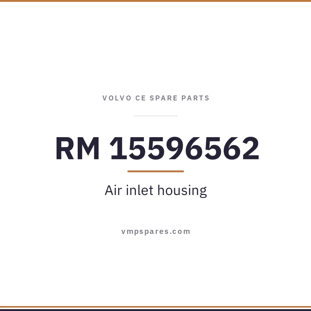 RM 15596562 – Air inlet housing