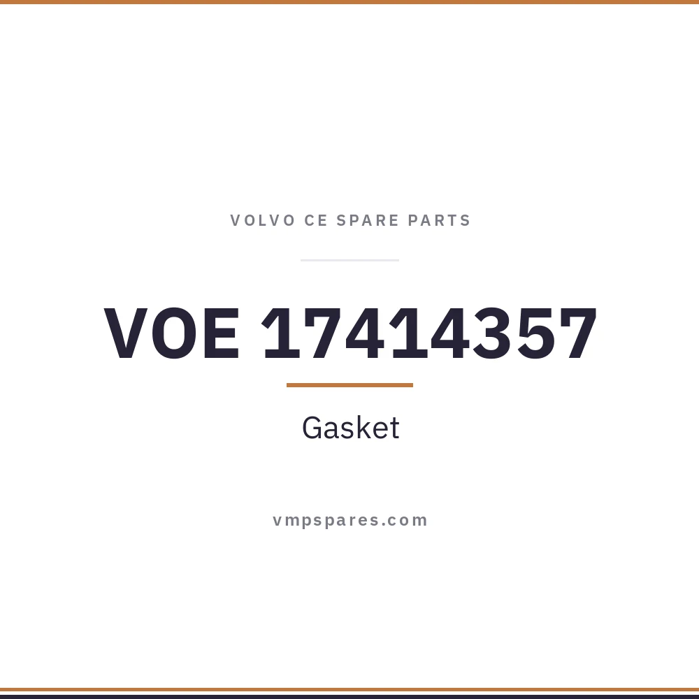 VOE 17414357 – Gasket