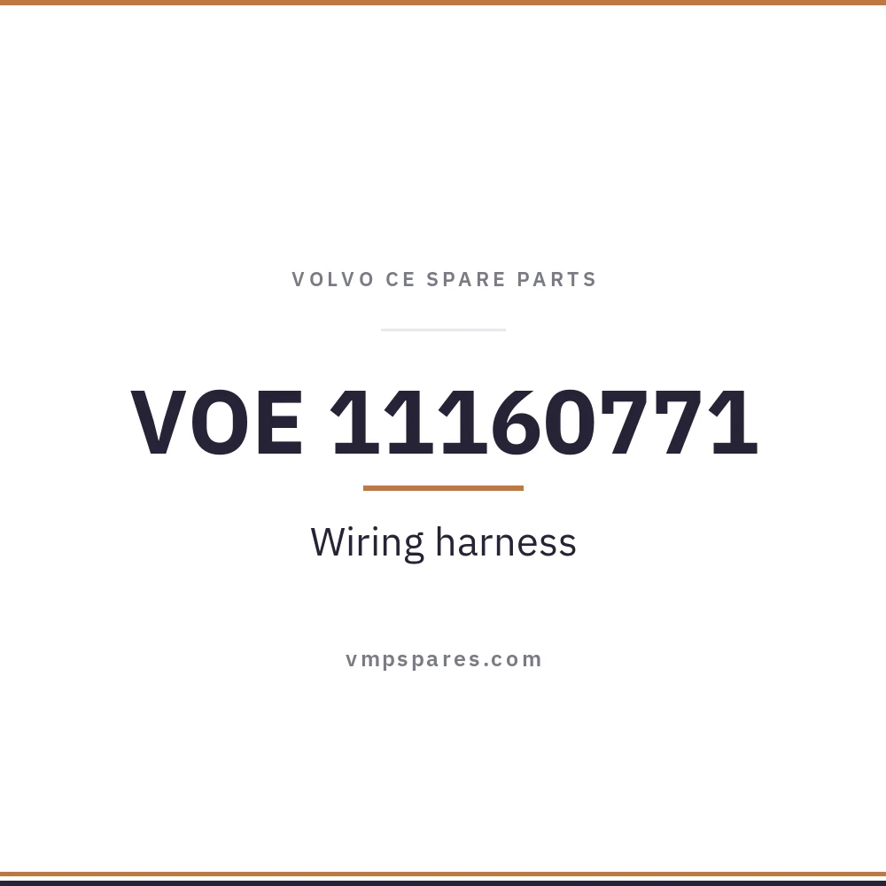 VOE 11160771 – Wiring harness
