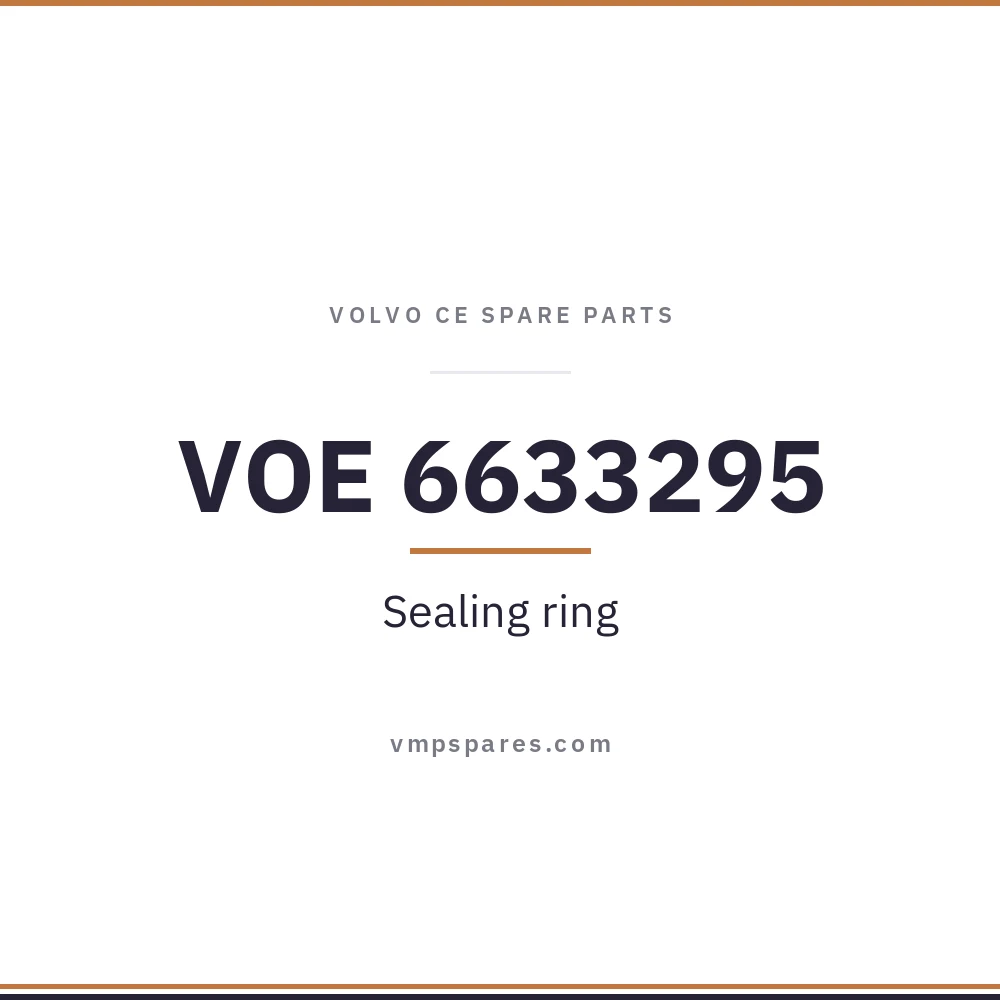 VOE 6633295 – Sealing ring
