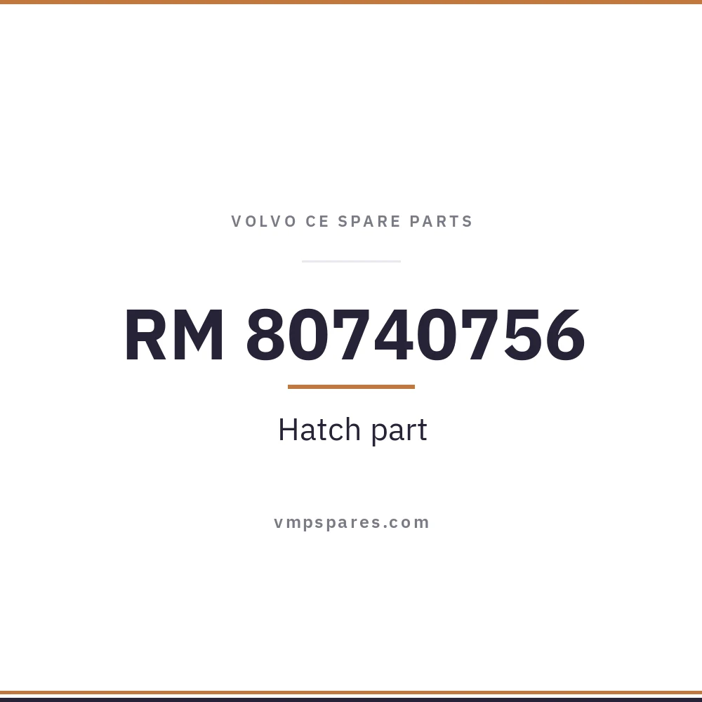 RM 80740756 – Hatch part