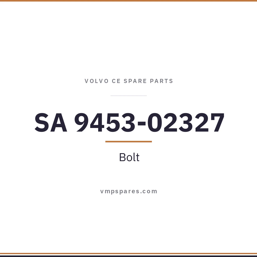 SA 9453-02327 – Bolt