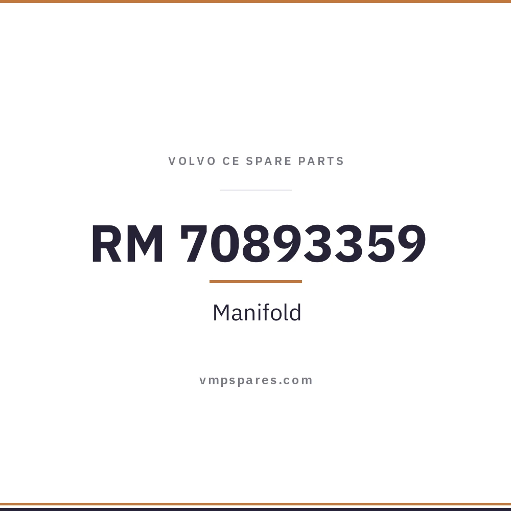 RM 70893359 – Manifold