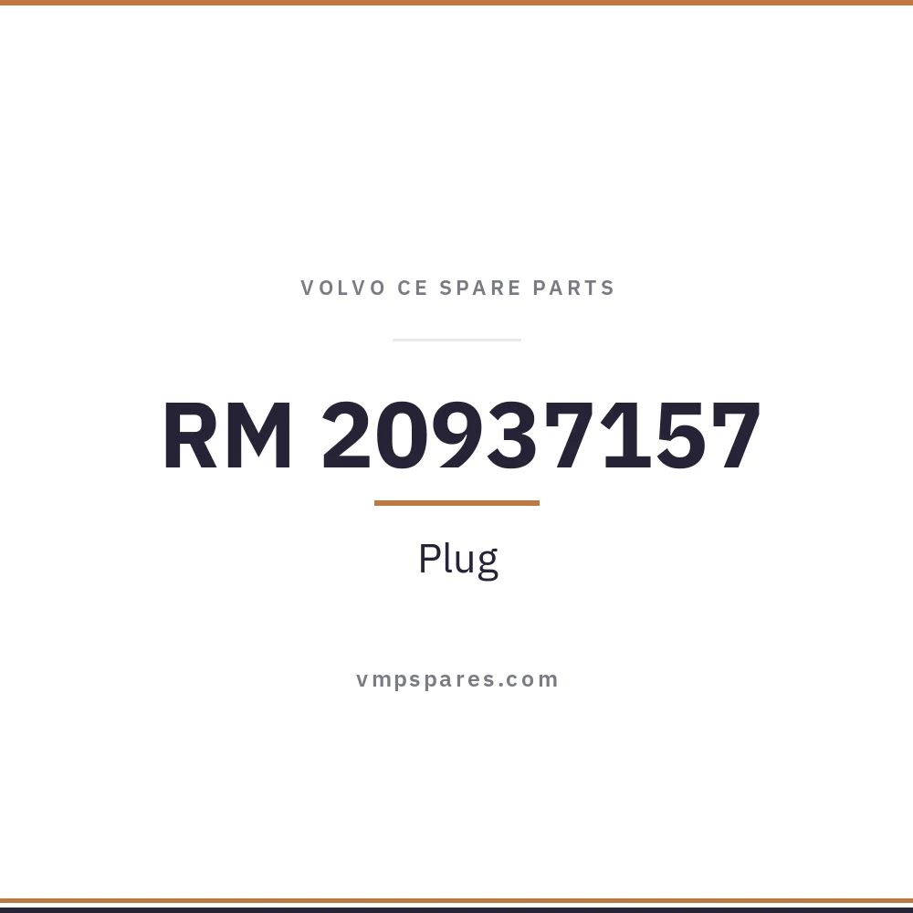RM 20937157 – Plug