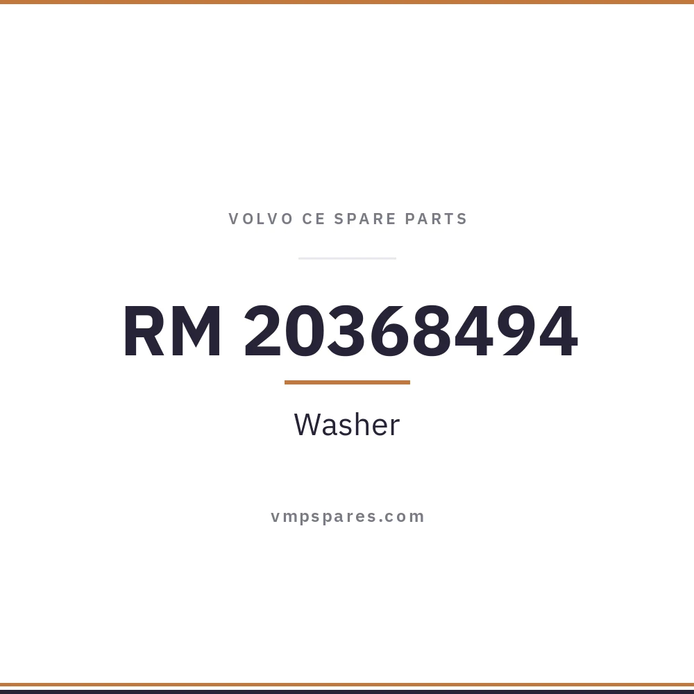 RM 20368494 – Washer