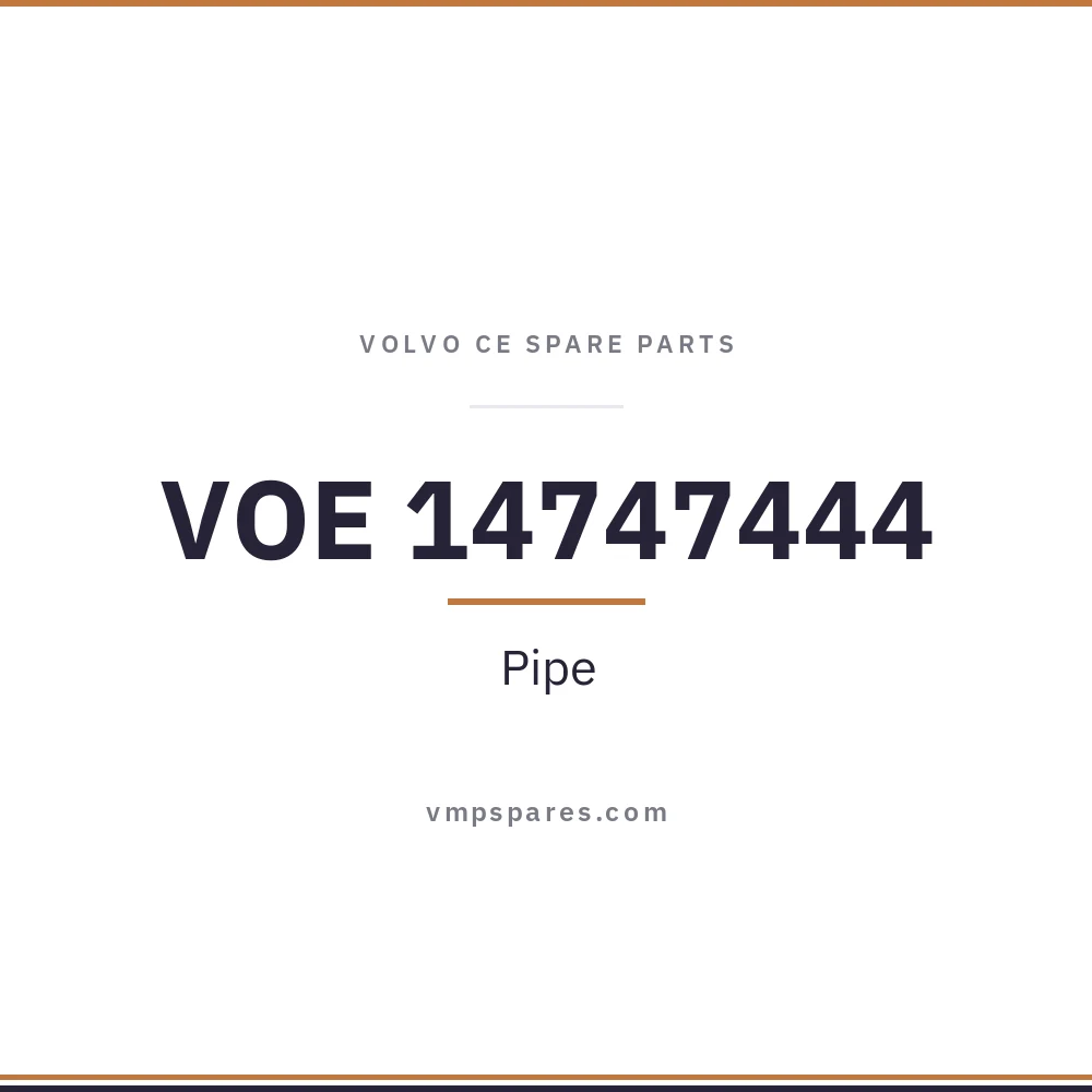 VOE 14747444 – Pipe
