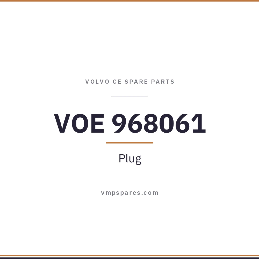 VOE 968061 – Plug
