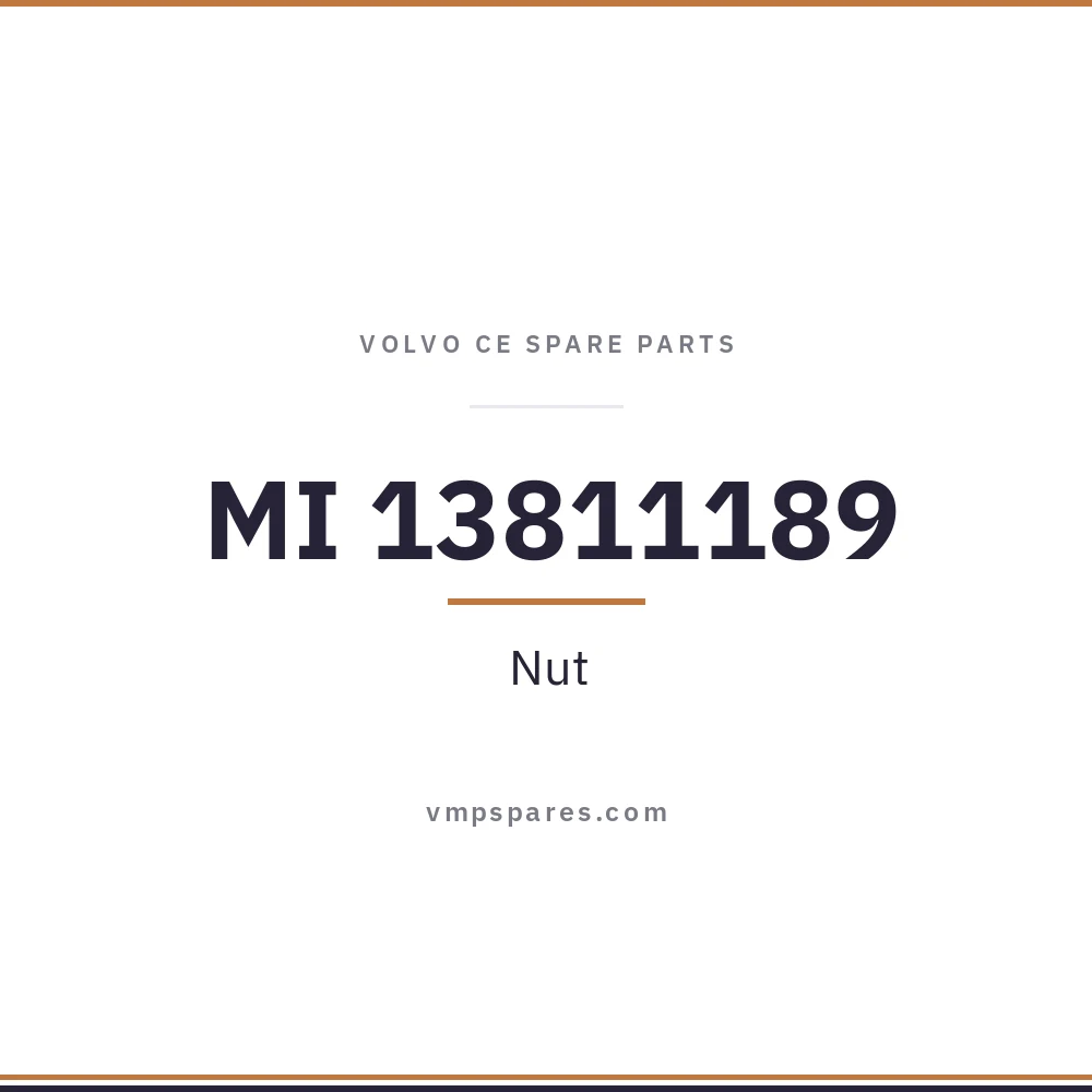 MI 13811189 – Nut