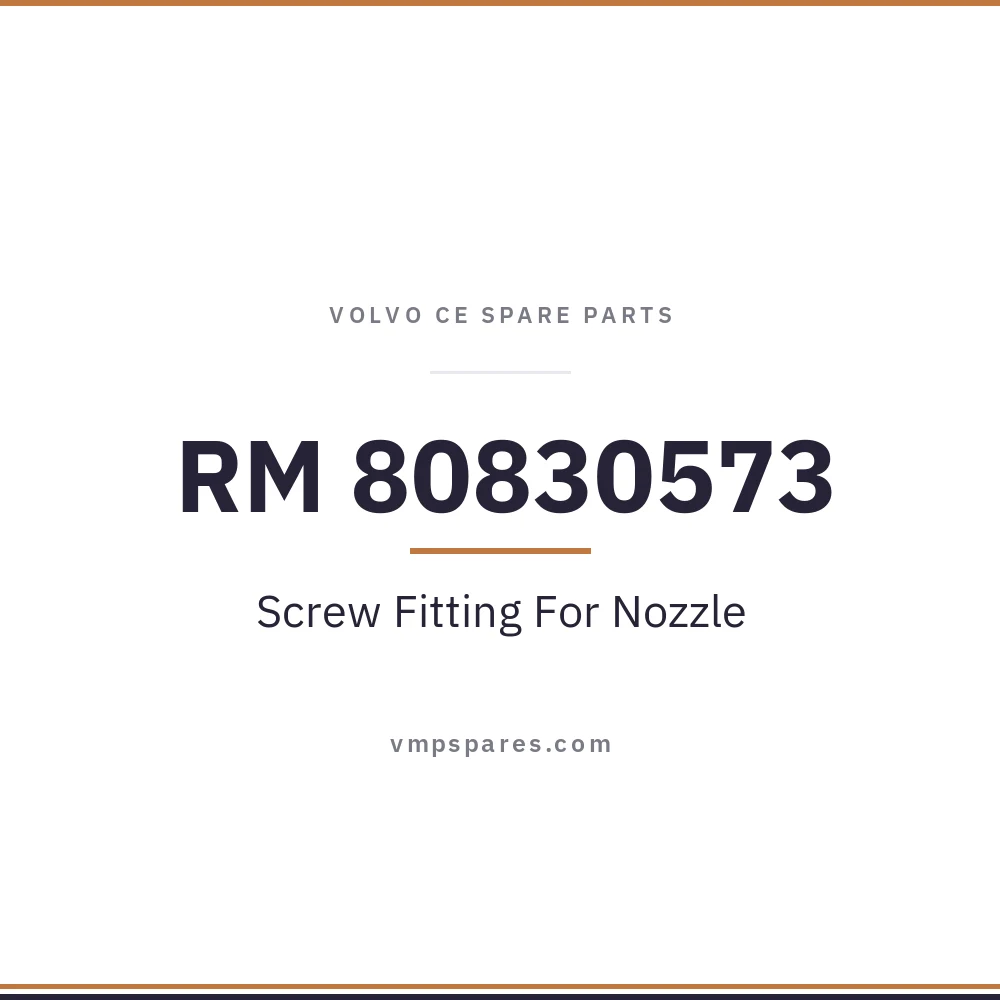 RM 80830573 – Screw Fitting For Nozzle