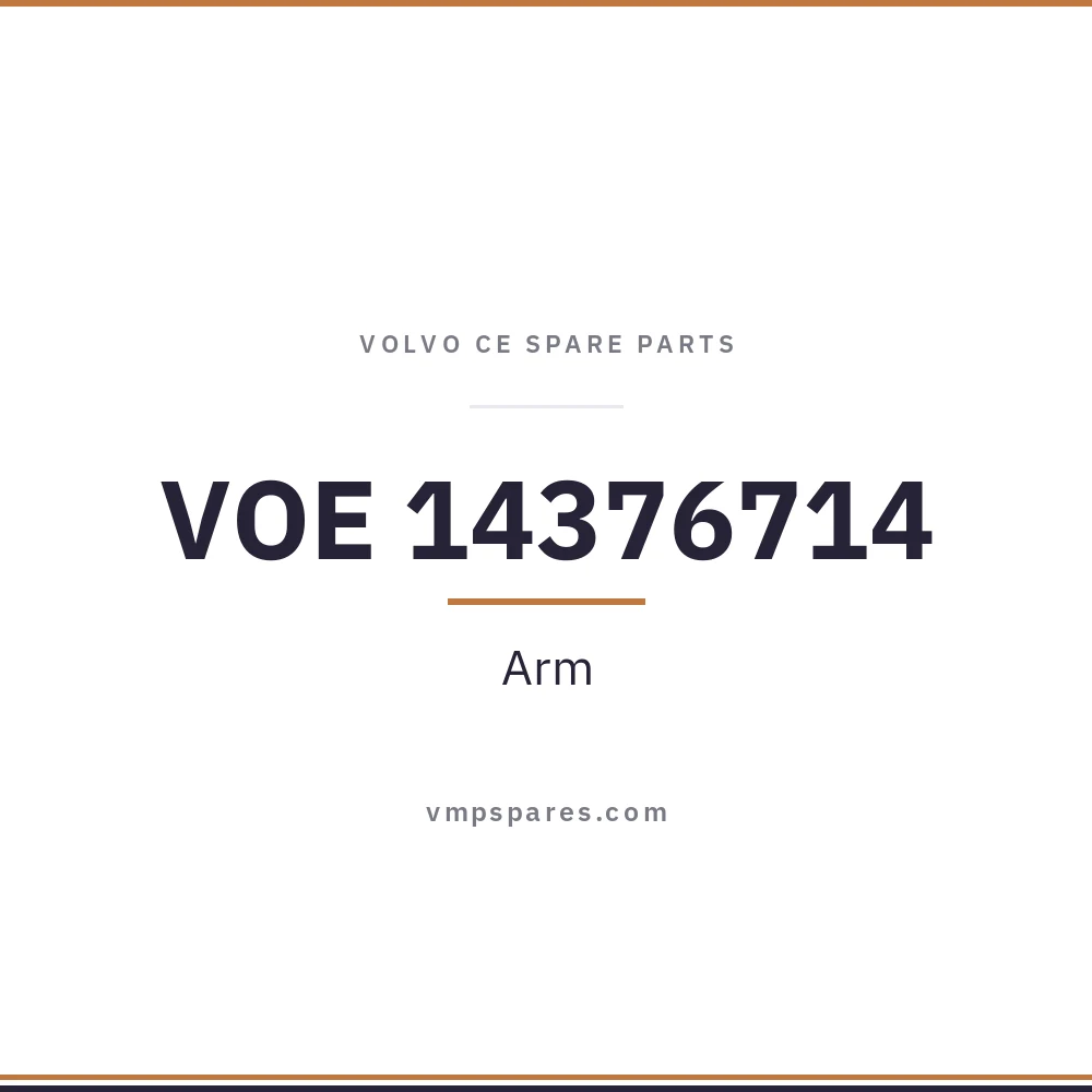 VOE 14376714 – Arm