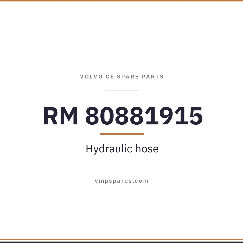 RM 80881915 – Hydraulic hose