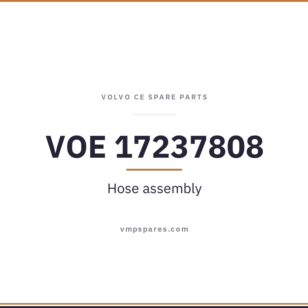 VOE 17237808 – Hose assembly