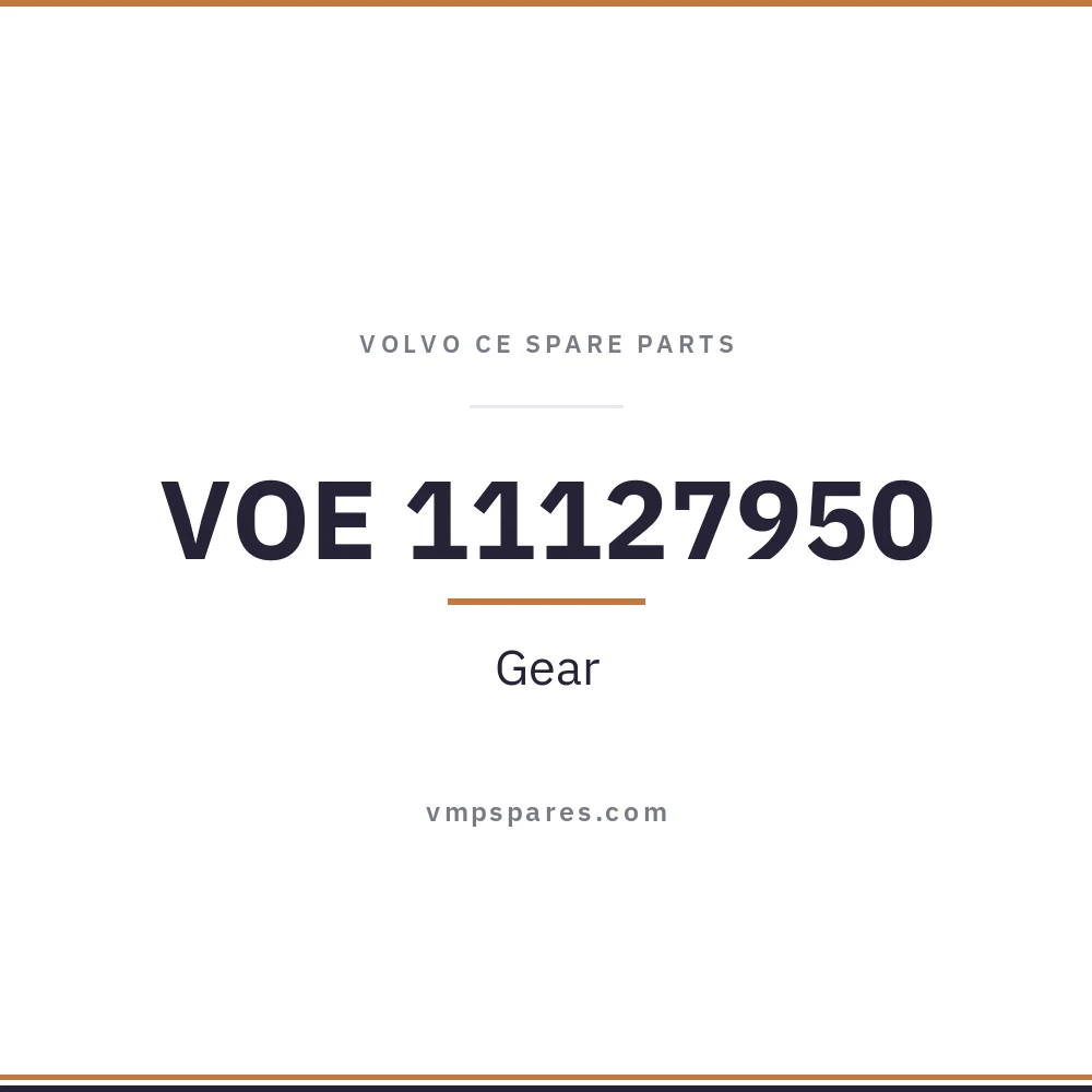 VOE 11127950 – Gear