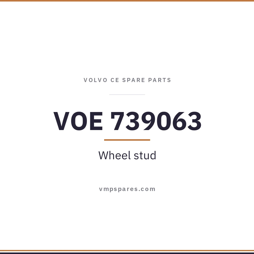 VOE 739063 – Wheel stud