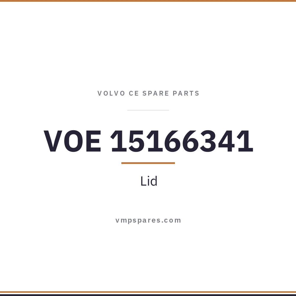 VOE 15166341 – Lid