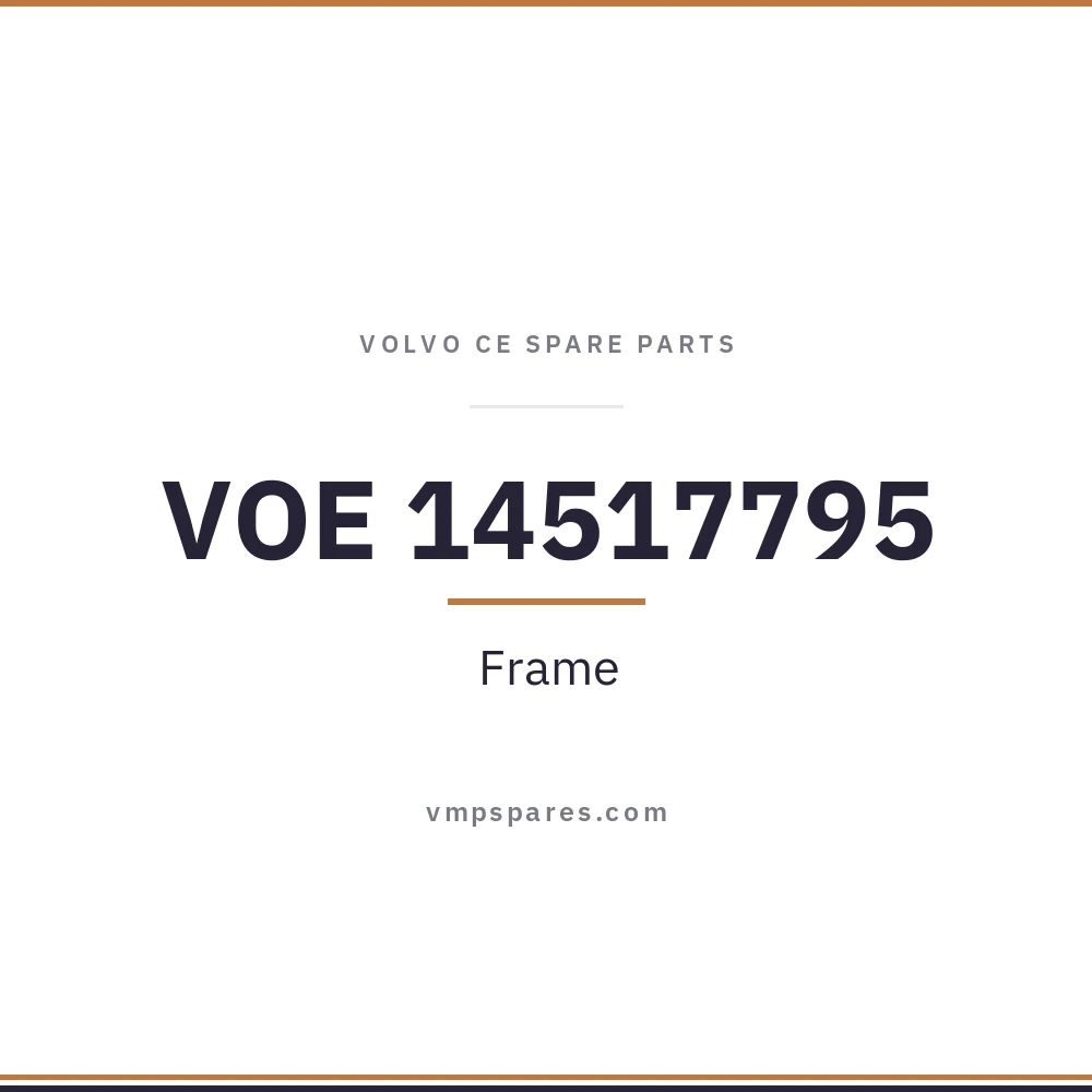 VOE 14517795 – Frame