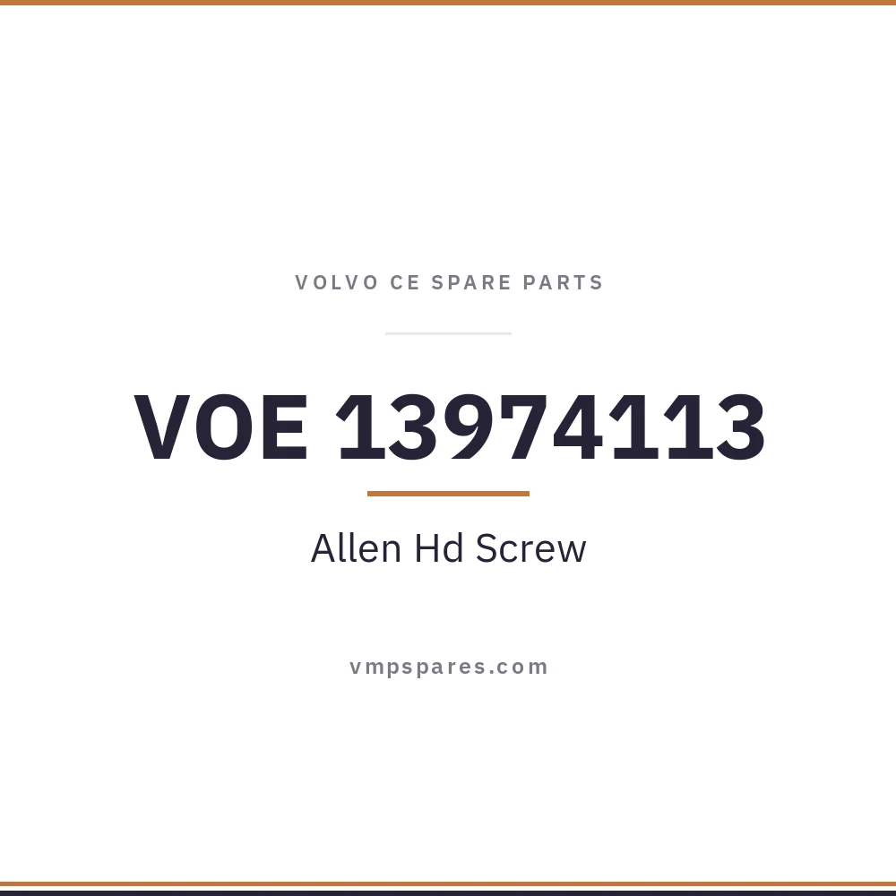 VOE 13974113 – Allen Hd Screw