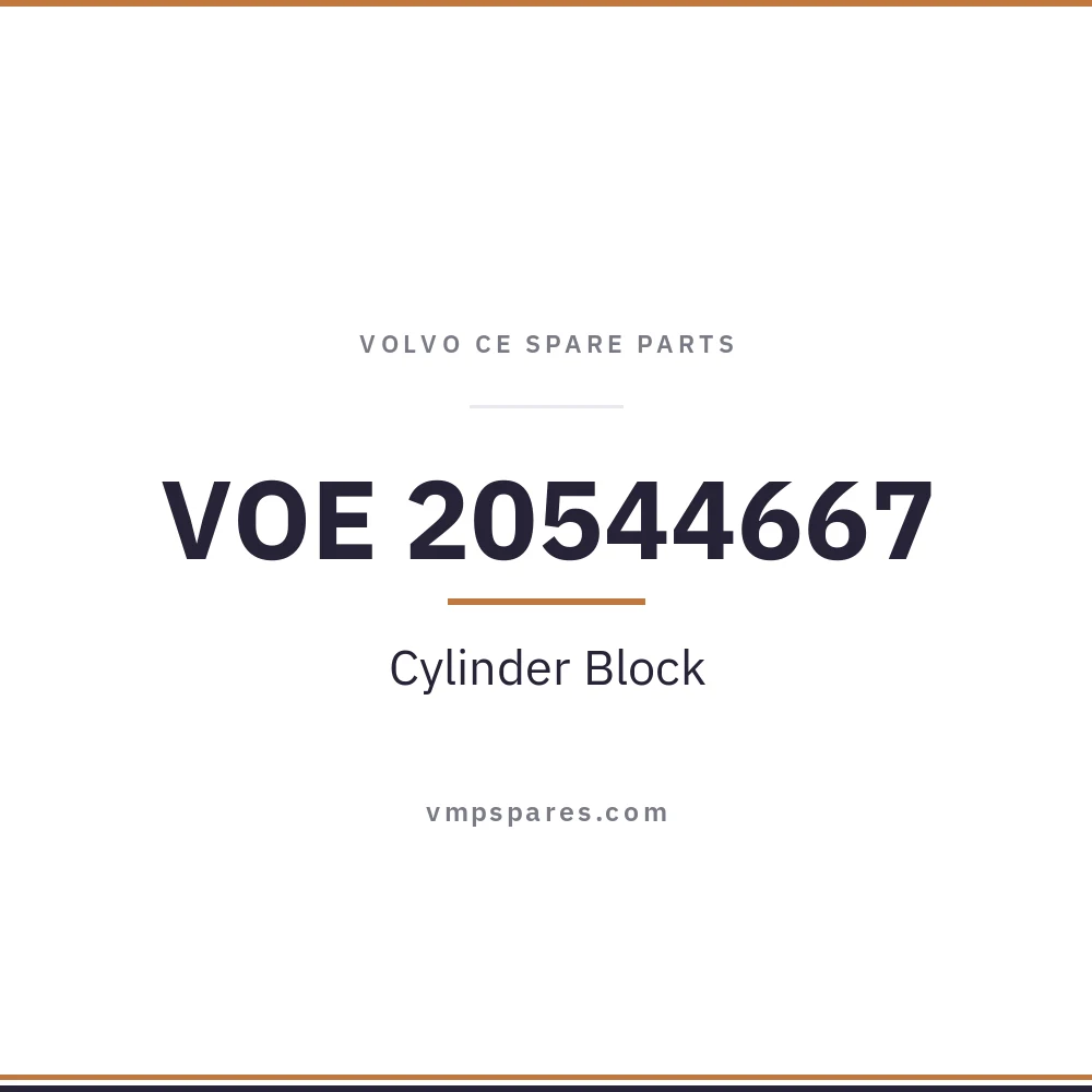 VOE 20544667 – Cylinder Block