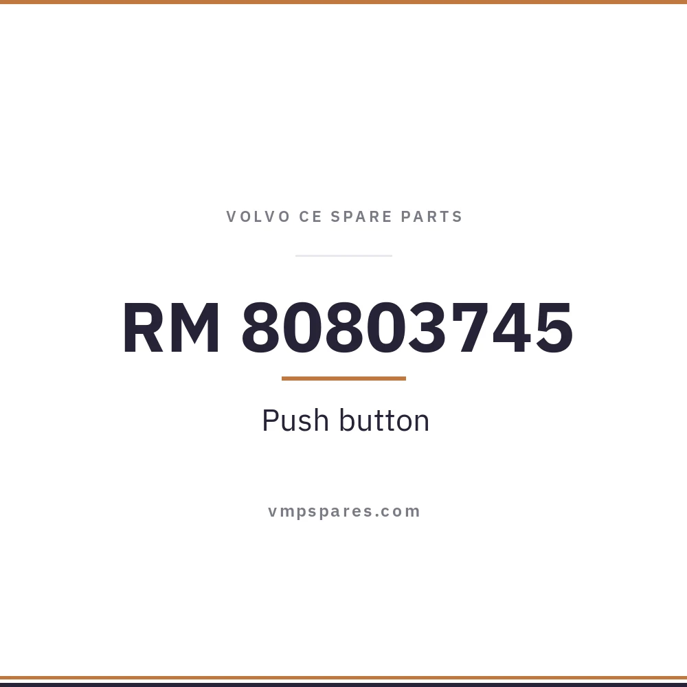 RM 80803745 – Push button