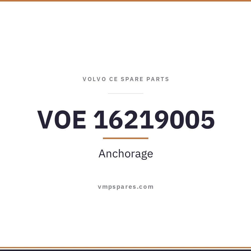 VOE 16219005 – Anchorage