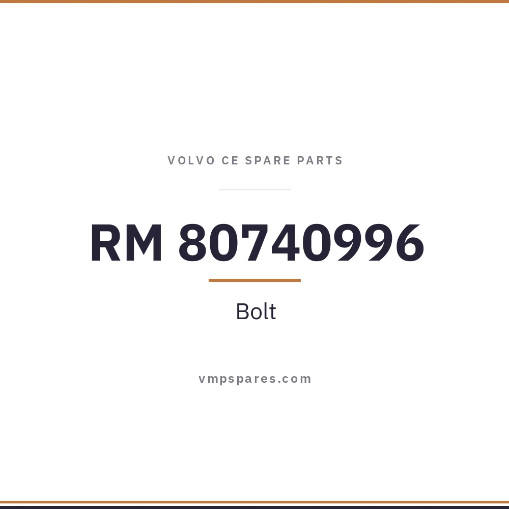 RM 80740996 – Bolt