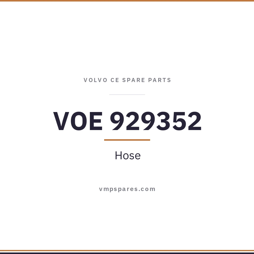 VOE 929352 – Hose