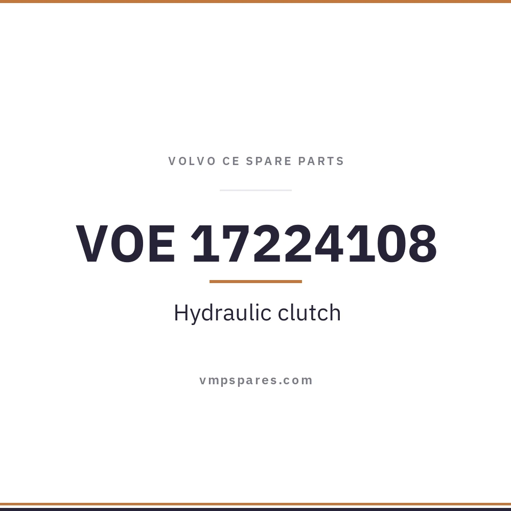 VOE 17224108 – Hydraulic clutch