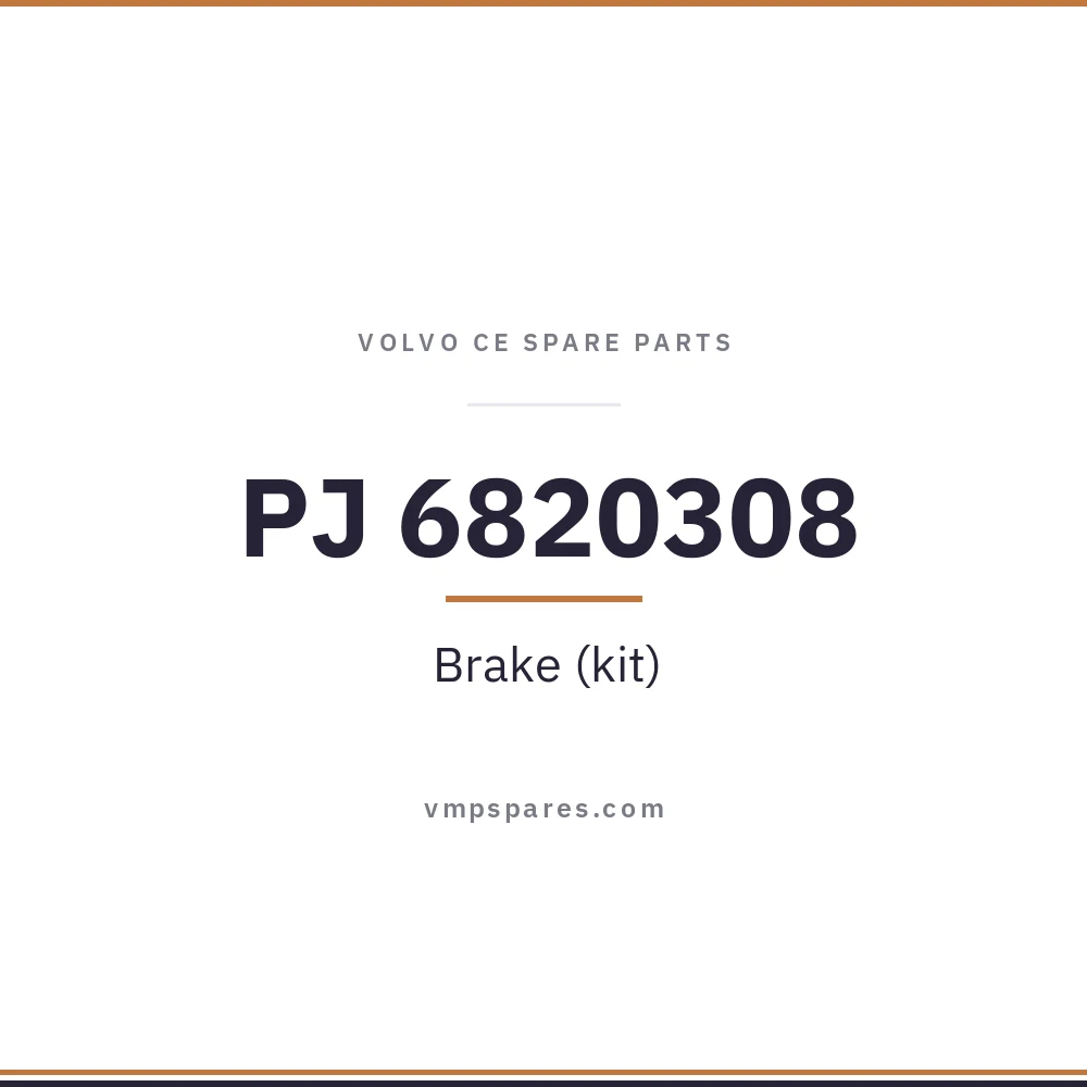 PJ 6820308 – Brake (kit)