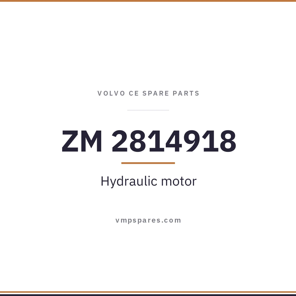 ZM 2814918 – Hydraulic motor