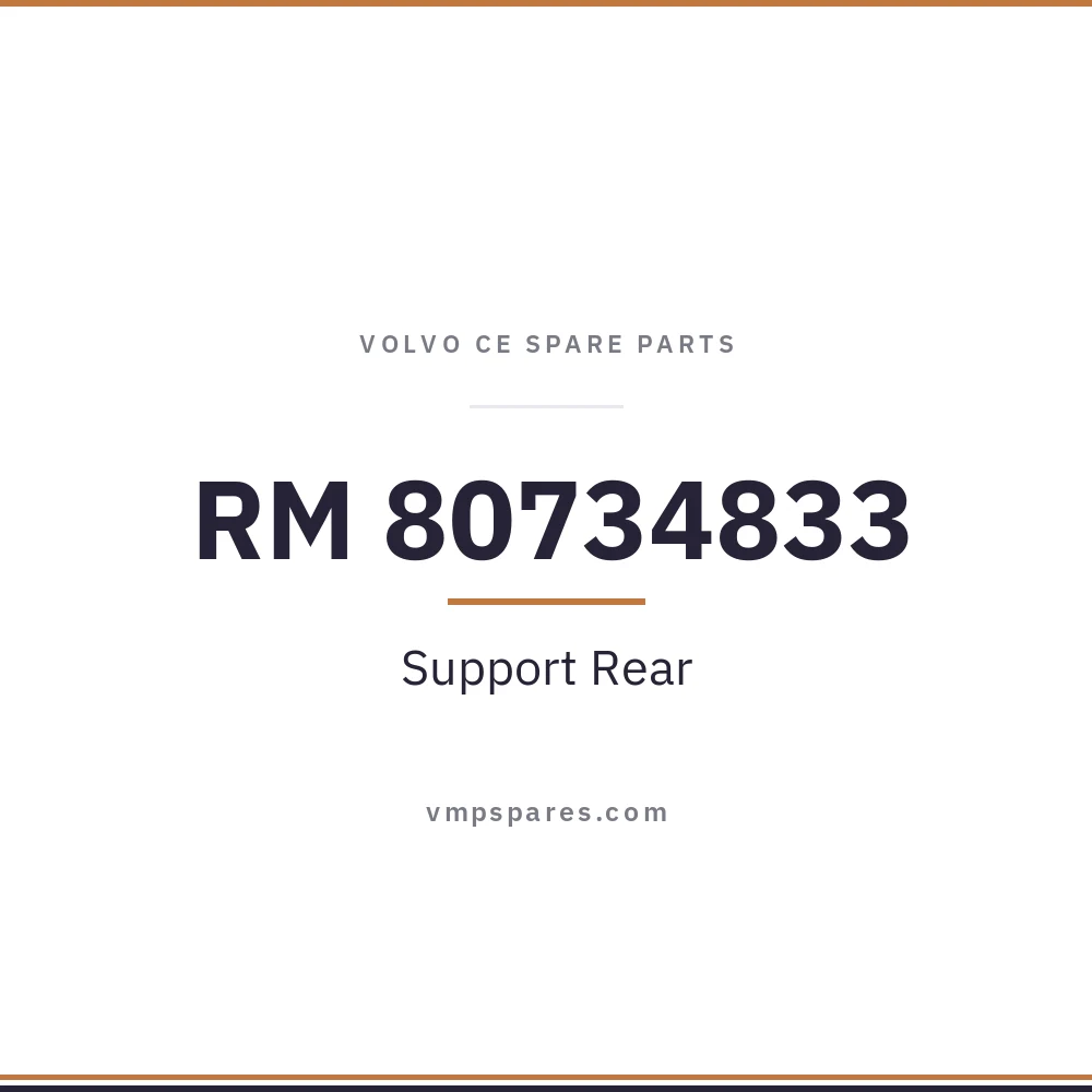 RM 80734833 – Support Rear