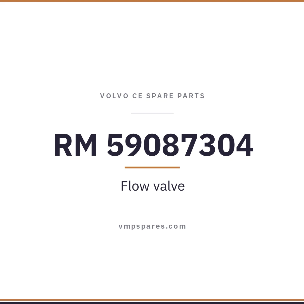RM 59087304 – Flow valve