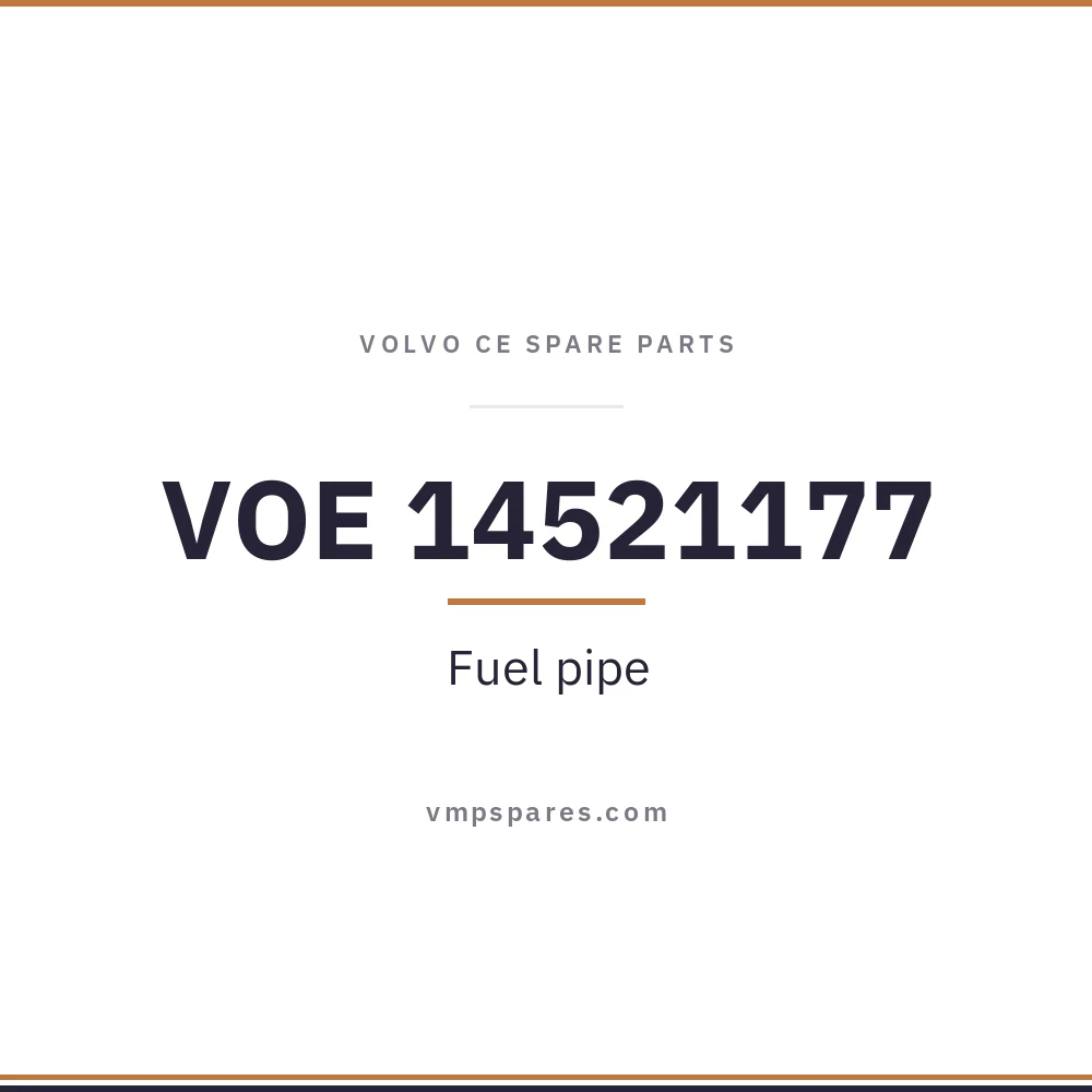 VOE 14521177 – Fuel pipe