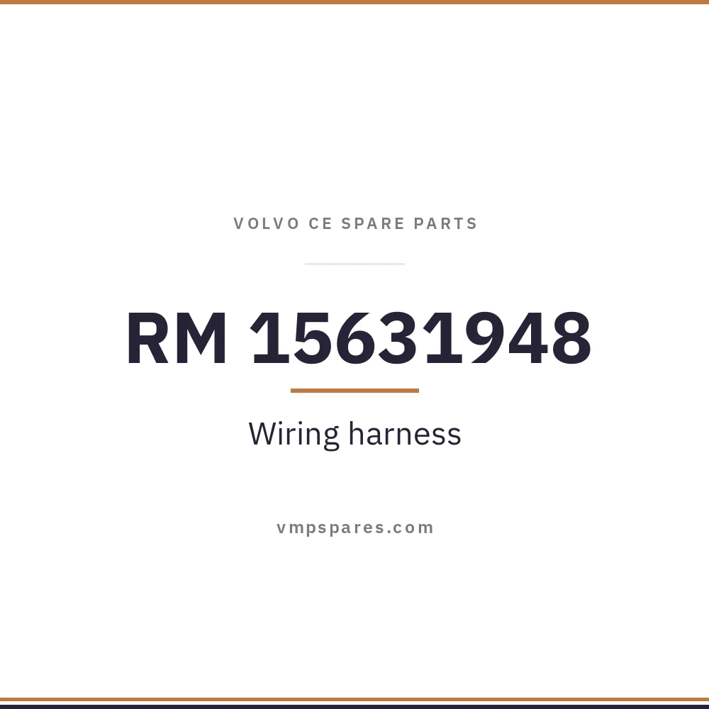 RM 15631948 – Wiring harness