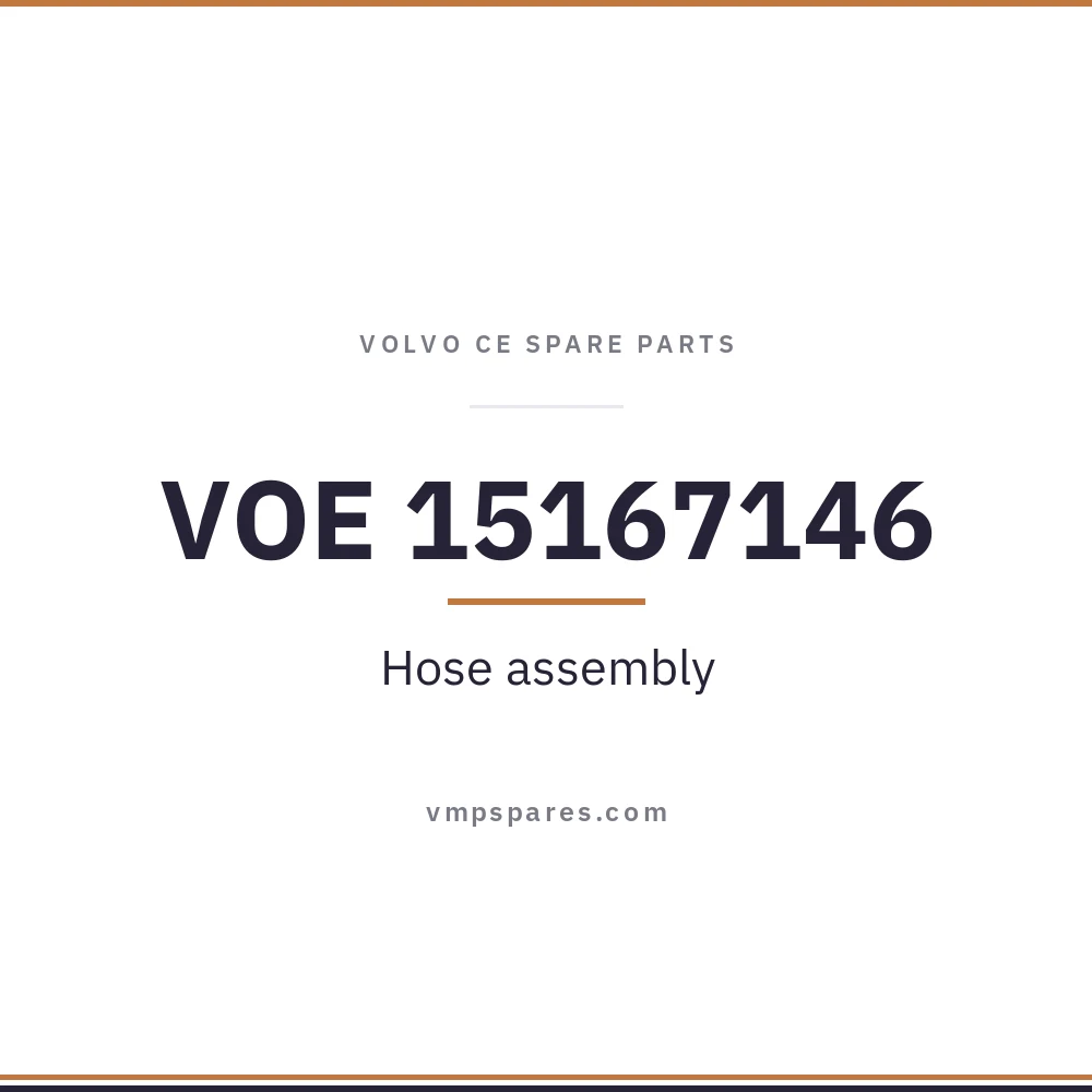 VOE 15167146 – Hose assembly