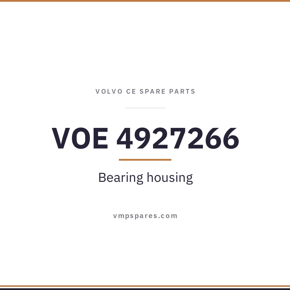 VOE 4927266 – Bearing housing