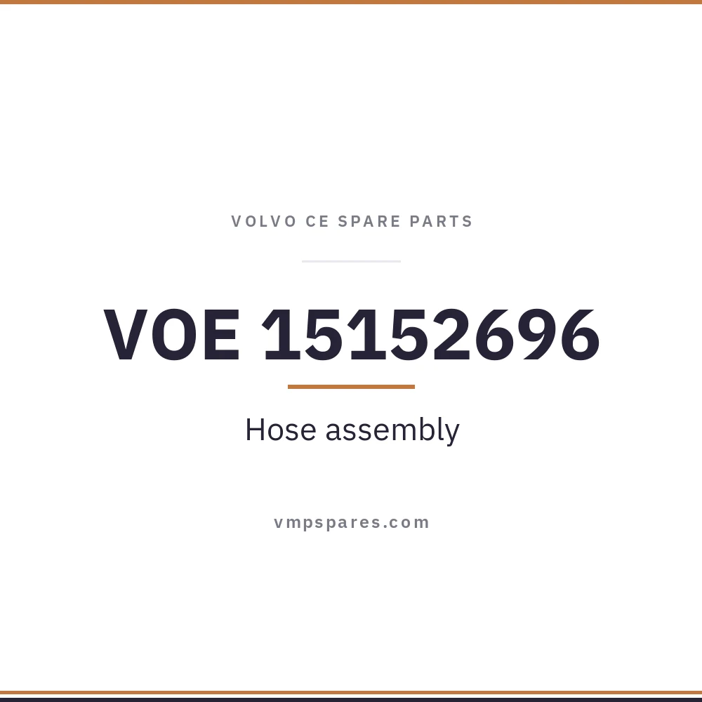VOE 15152696 – Hose assembly