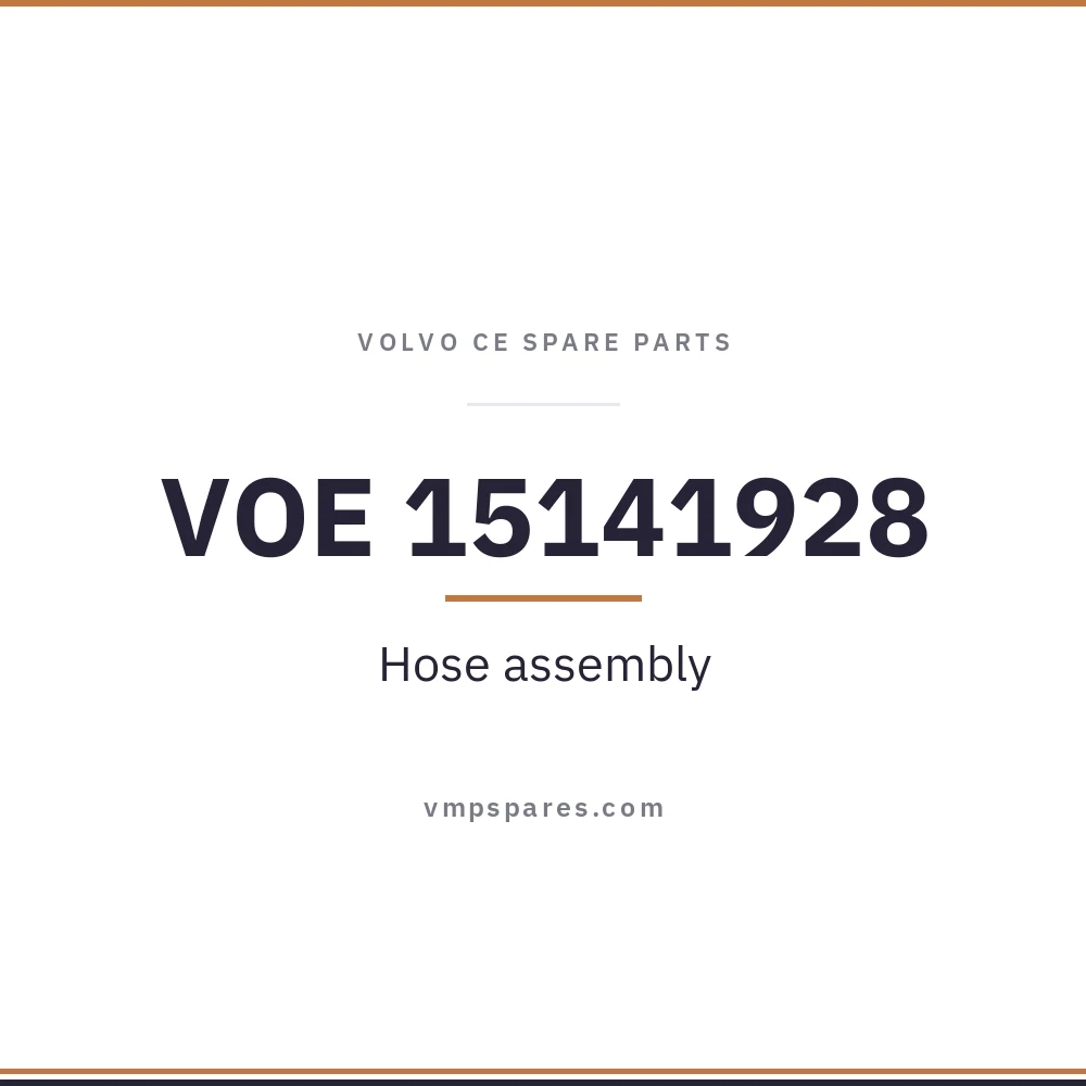 VOE 15141928 – Hose assembly