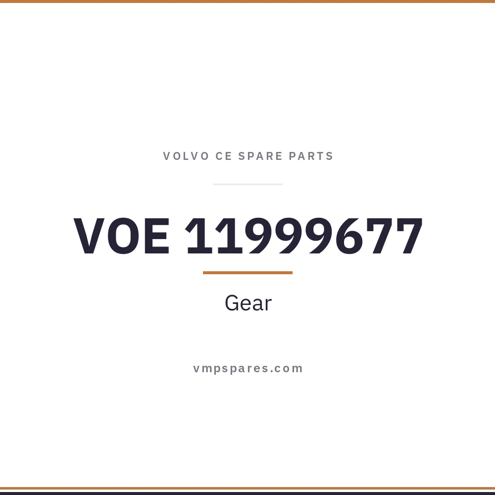 VOE 11999677 – Gear